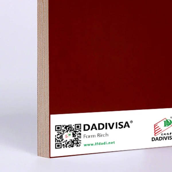 DADIWISA 12 mm dunkelbraunes, filmbeschichtetes Sperrholz